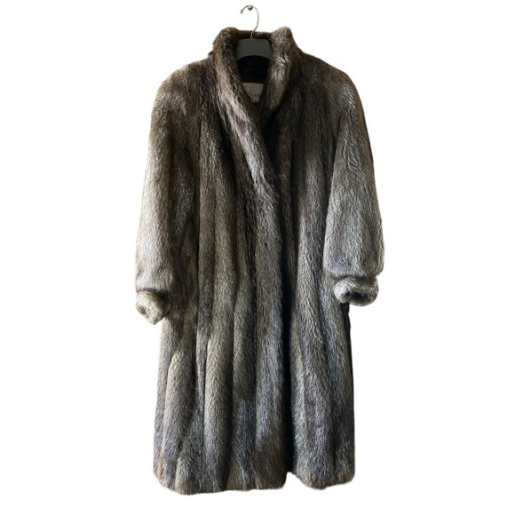 Gerald Victor Jackets & Blazers - Mobwife Vintage 90s Alaskan Beaver long hair Fur Coat